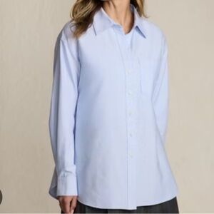 Amazon Essentials Men's Light Blue Dress Shirt